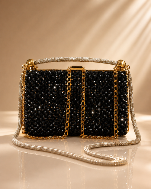 Goldene Nacht Tasche